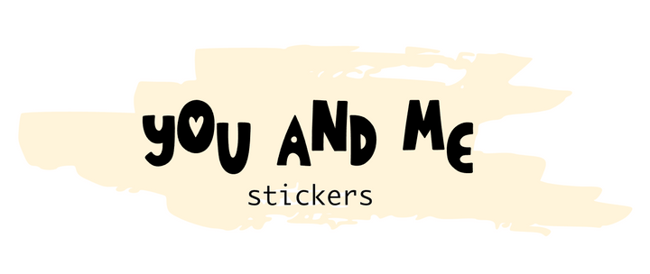 You and Me Stickers