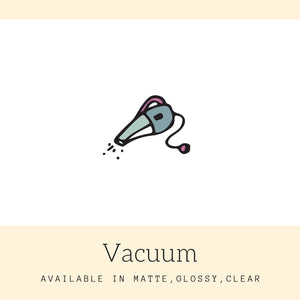 Vacuum Stickers | Icon Stickers | CS156