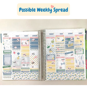 Weekly Kit | Erin Condren | Planner Stickers | WK23