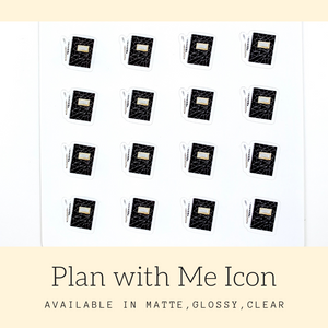 Planner Stickers | Icon Stickers | CS169B