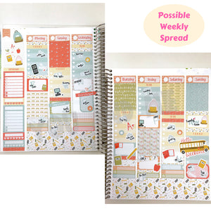 Weekly Kit | Erin Condren | Planner Stickers | WK26