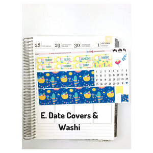 Weekly Kit | Llama Sticker | Planner Sticker | Erin Condren | WK40