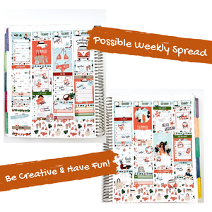 Weekly Kit | Erin Condren | Summer | Planner Stickers | WK50