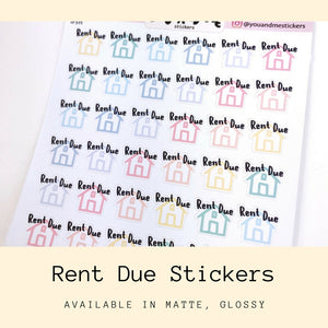 Planner Stickers for Erin Condren | Happy Planner | Bullet Journal