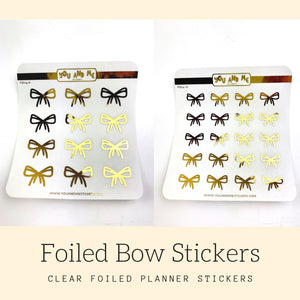Foiled Stickers | Planner Stickers | Erin Condren | FSS14