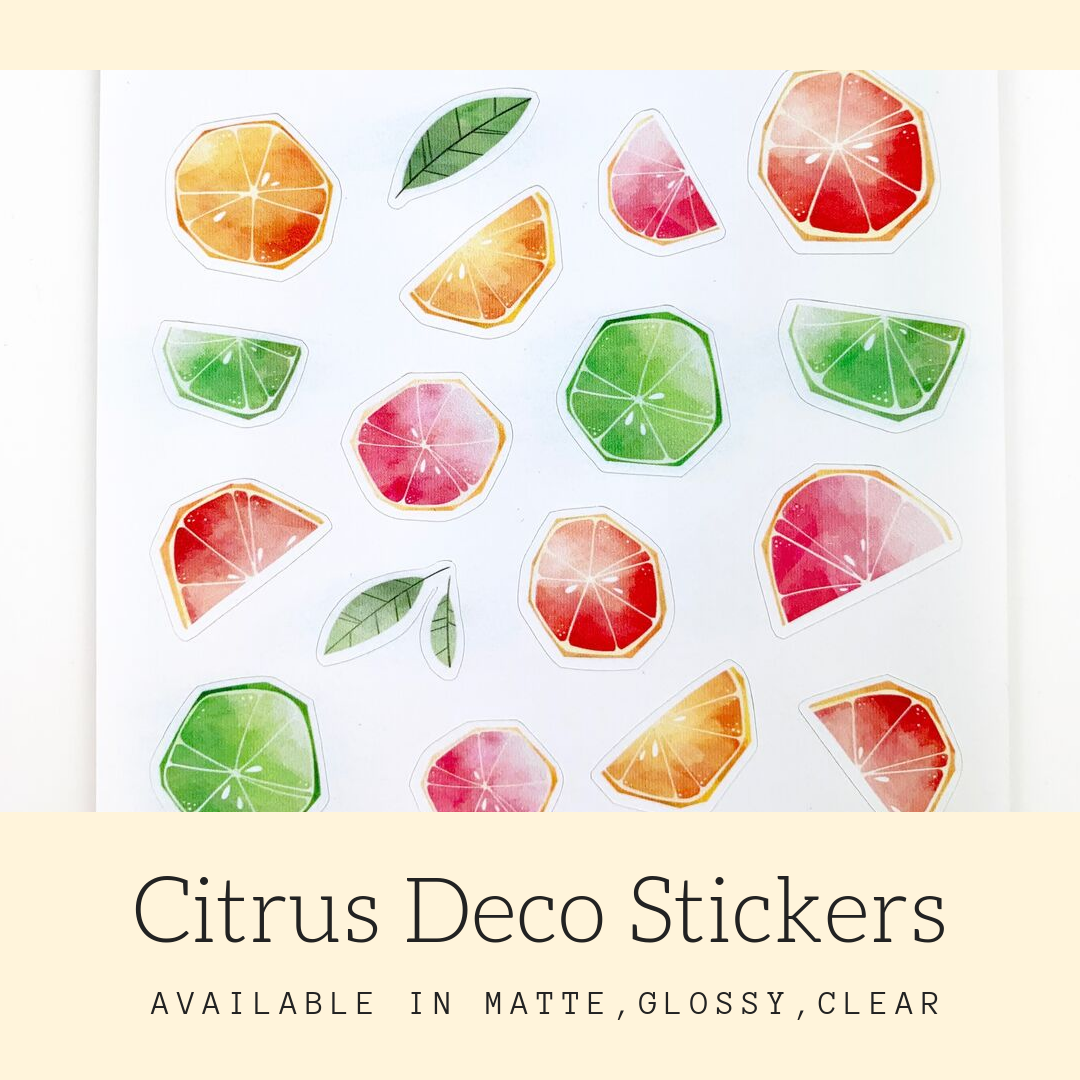 Deco Stickers | Planner Stickers | Erin Condren | CS195