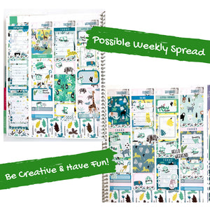 Weekly Kit | Summer Sticker | Erin Condren | WK39