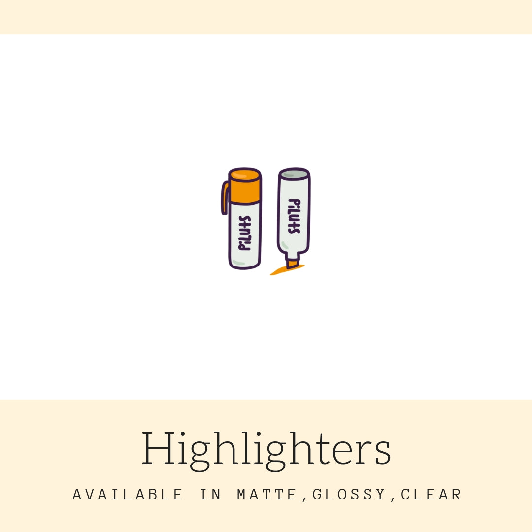 Highlighters Stickers | Icon Stickers | CS137