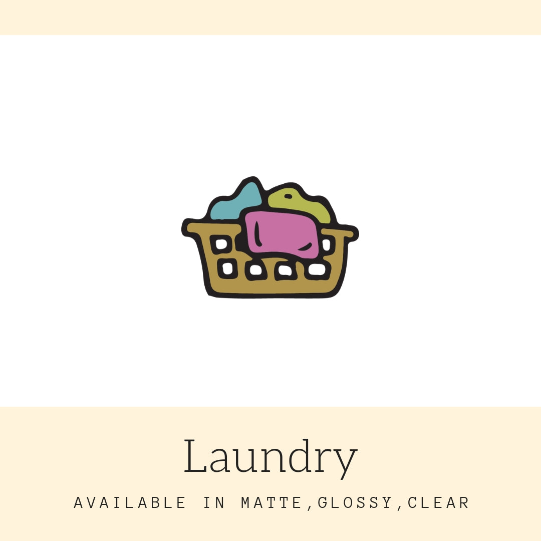 Laundry Stickers | Icon Stickers | CS151