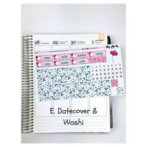 Weekly Kit | Erin Condren | Summer | Planner Stickers | WK37