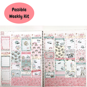 Weekly Kit | Spring Sticker | Pastel Sticker | Erin Condren | Happy Planner | WK33
