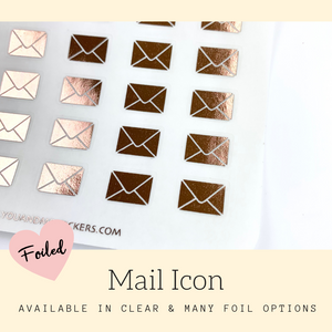 Foiled Stickers | Erin Condren | Planner Stickers | FSS30