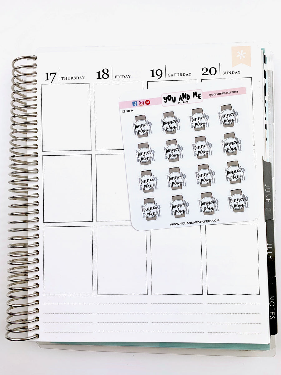 Planner Stickers | Icon Stickers | CS178A
