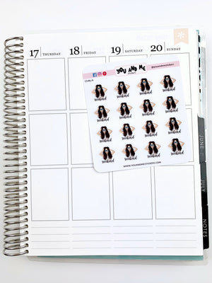 Planner Stickers | Icon Stickers | CS185A