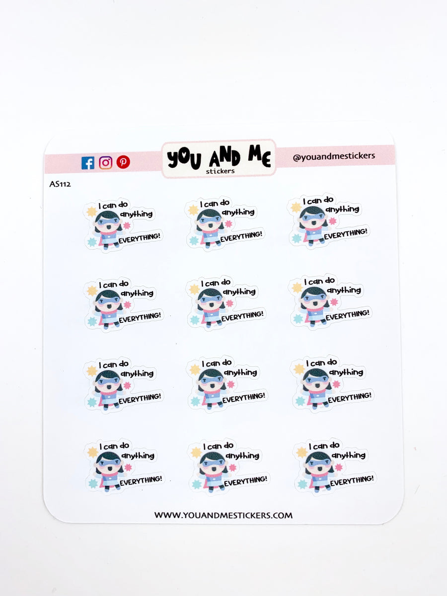 Character Stickers | Judy | Erin Condren | AS112