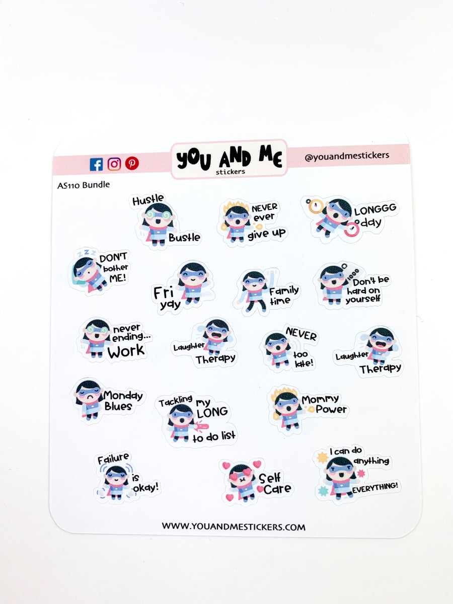 Character Stickers | Judy | Erin Condren | AS110