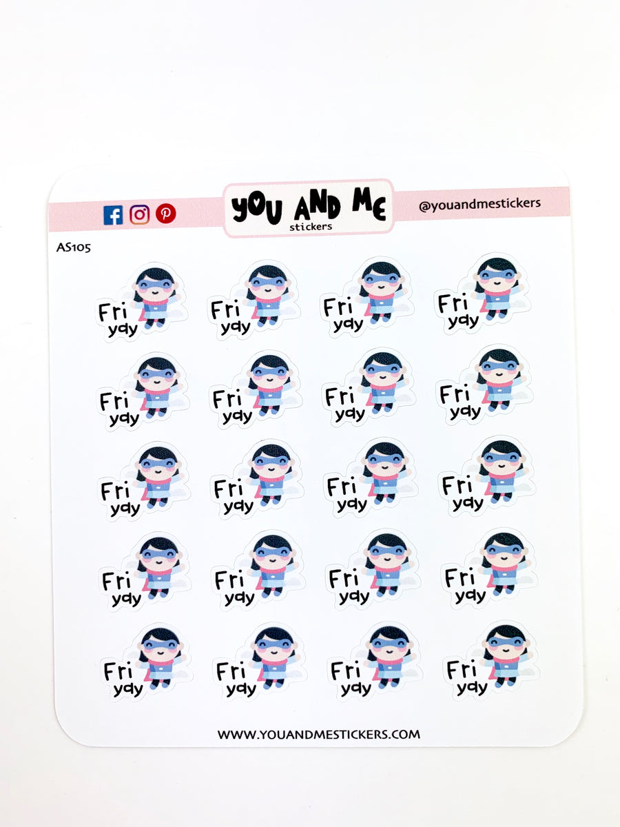 Character Stickers | Judy | Erin Condren | AS105