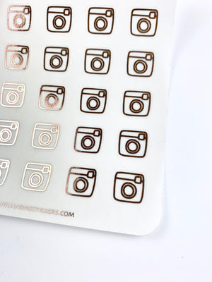 Foiled Stickers | Erin Condren | Planner Stickers | FSS29