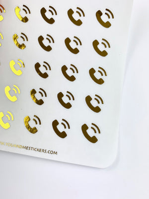Foiled Stickers | Erin Condren | Planner Stickers | FSS39