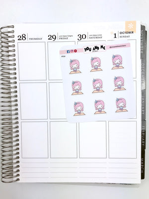 Character Stickers | Planner Stickers | Erin Condren | Happy Planner | AS59