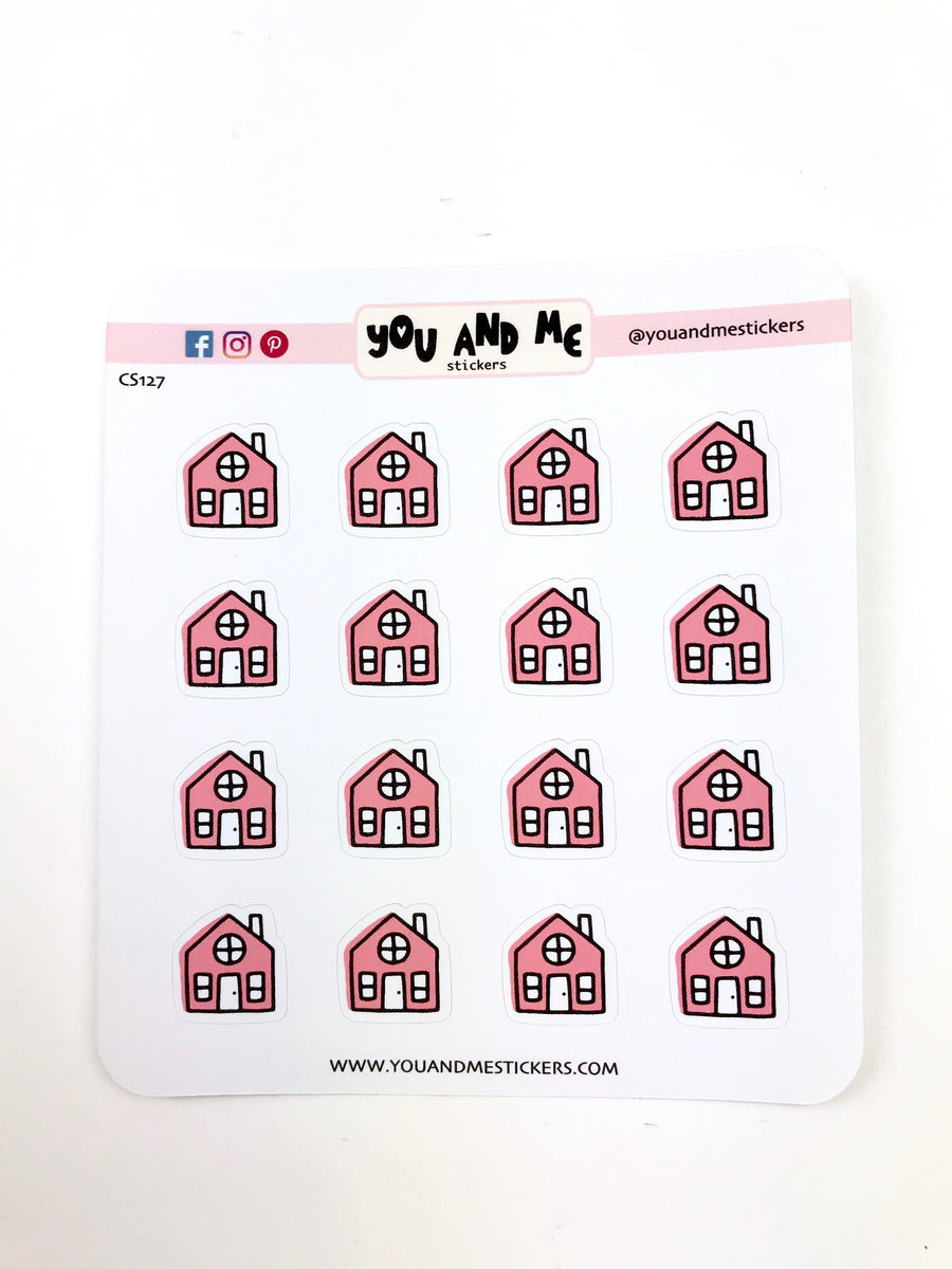 House Stickers | Icon Stickers | CS127