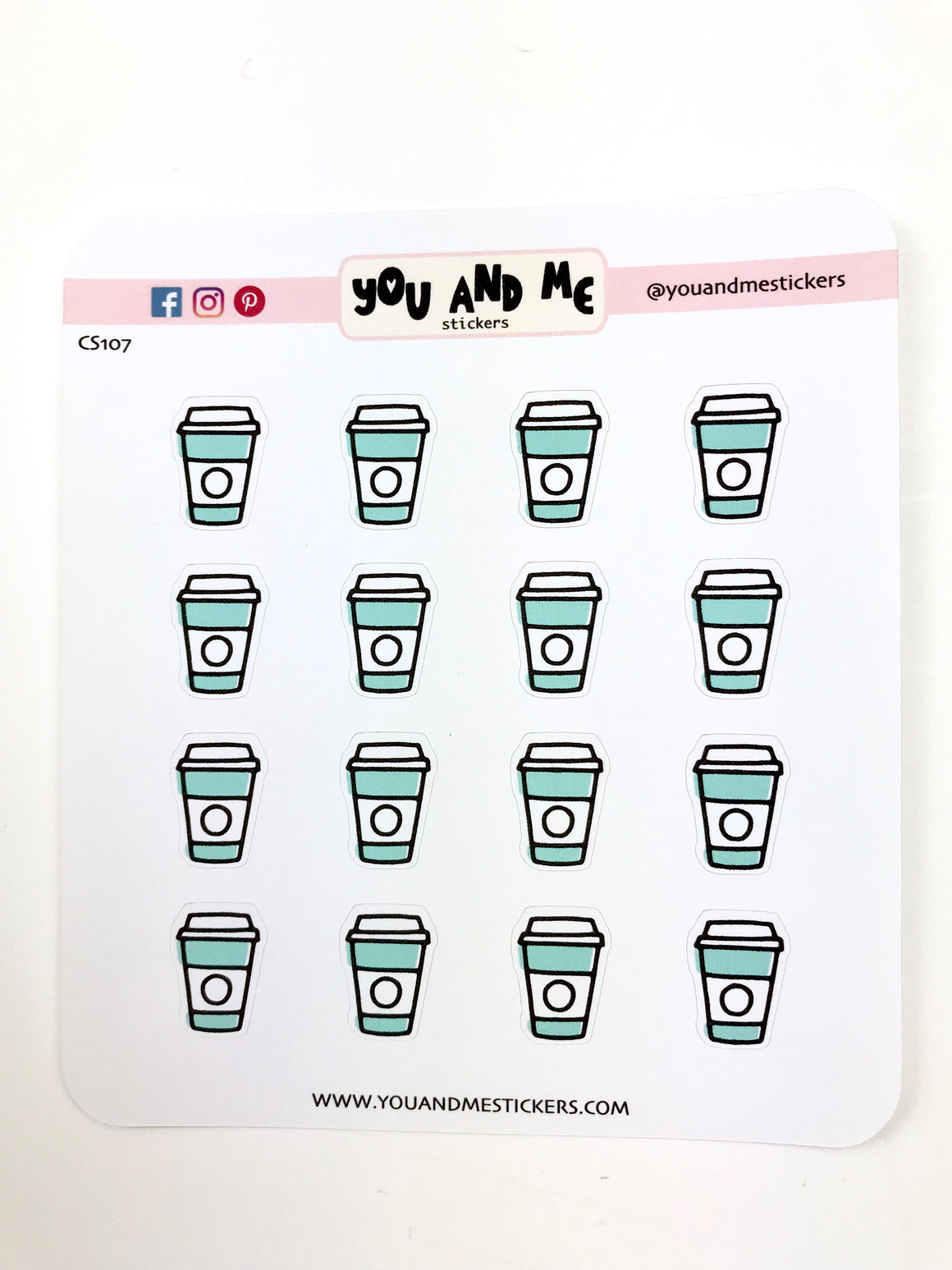 Coffee Stickers | Icon Stickers | CS107
