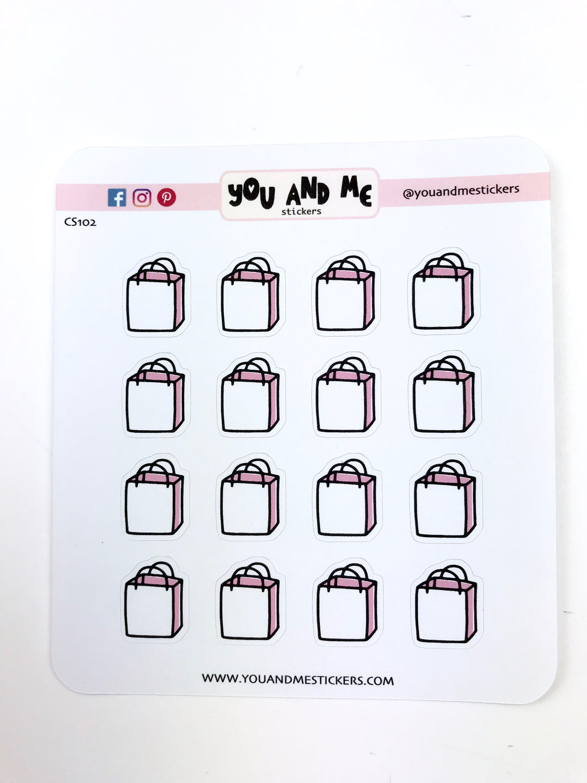 Shopping Stickers | Icon Stickers | CS102