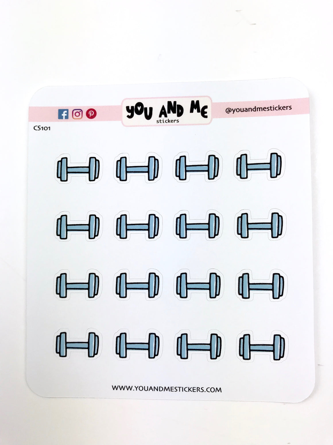 Workout Stickers | Icon Stickers | CS101