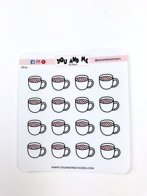 Coffee Stickers | Icon Stickers | CS113