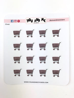 Grocery Stickers | Icon Stickers | CS106