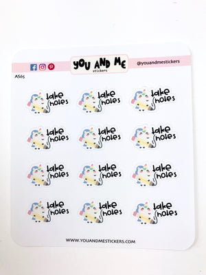 Unicorn Stickers | Character Stickers | Planner Stickers | Erin Condren | AS82