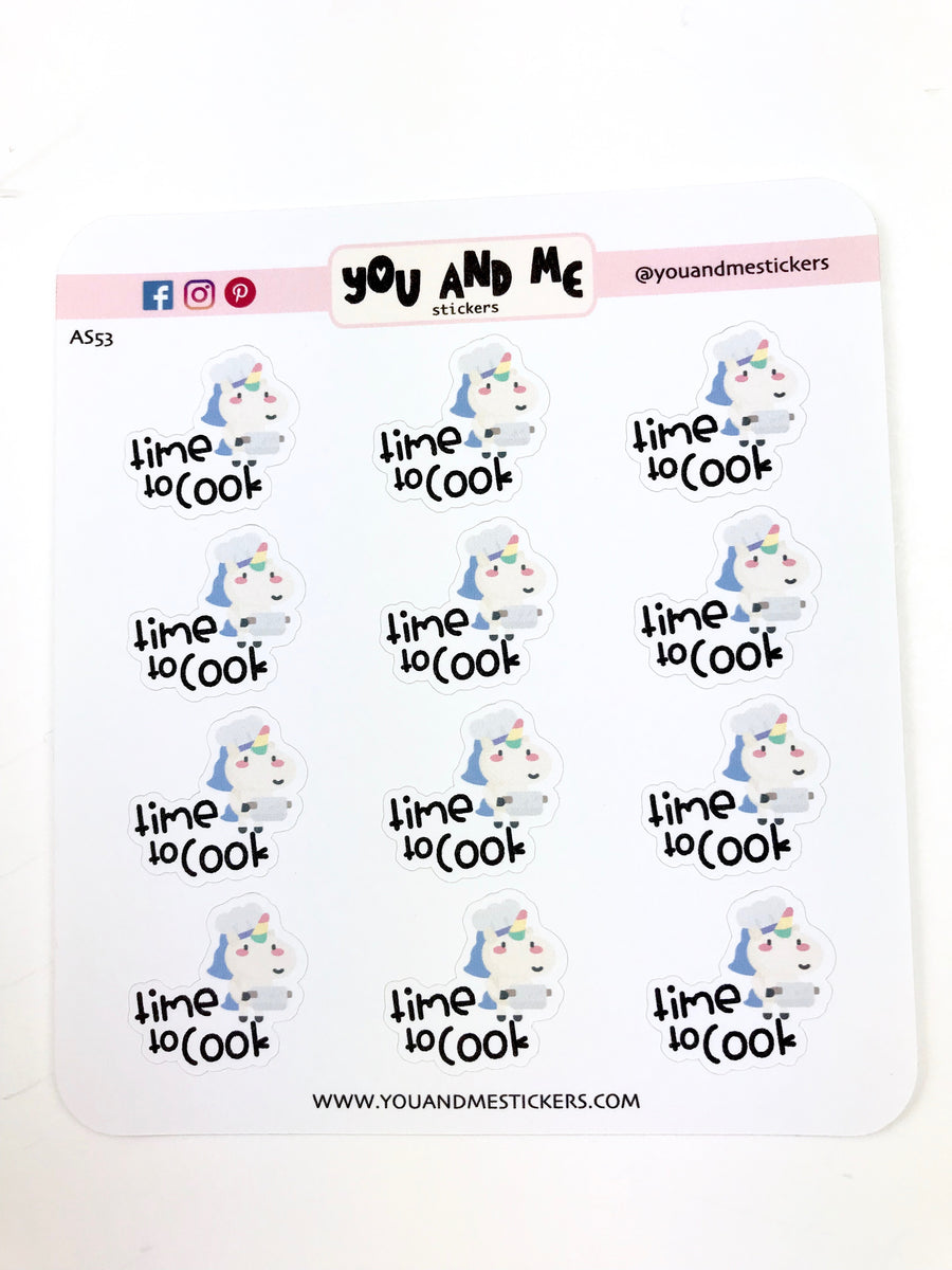 Unicorn Stickers | Character Stickers | Erin Condren | AS70