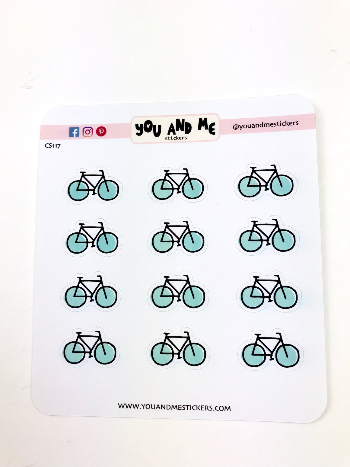 Bicycle Stickers | Icon Stickers | CS117