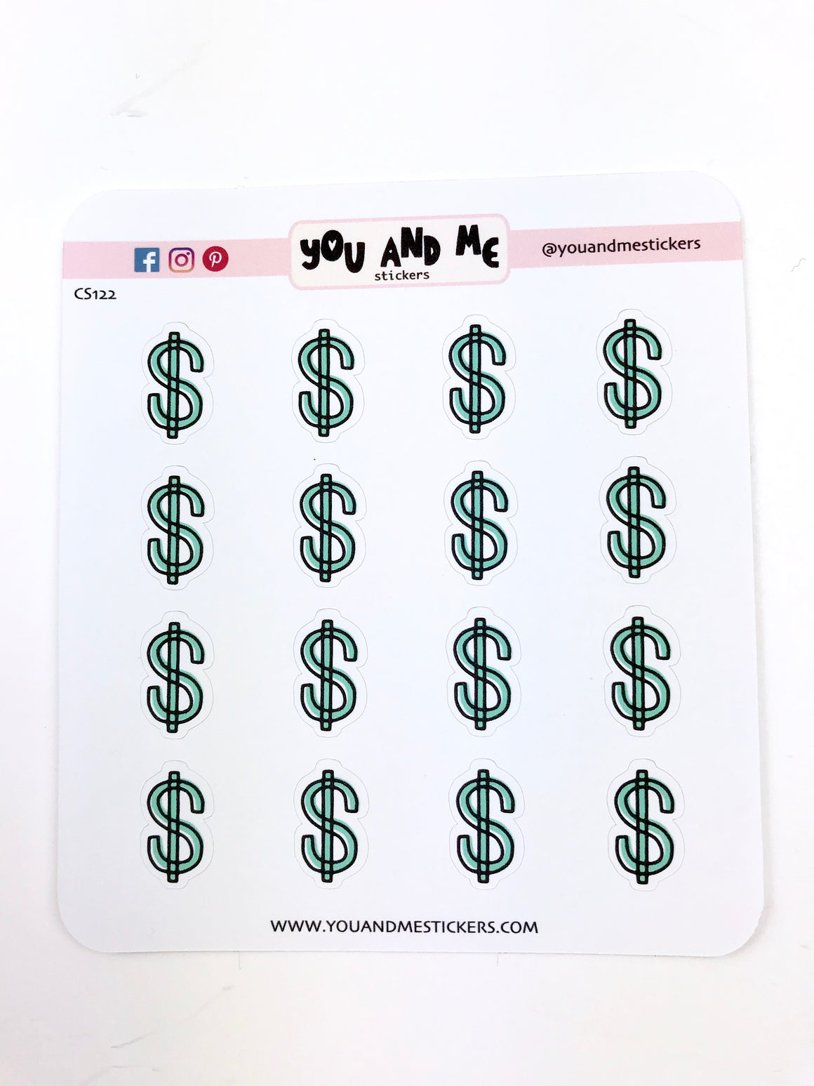 Dollar Stickers | Icon Stickers | CS122