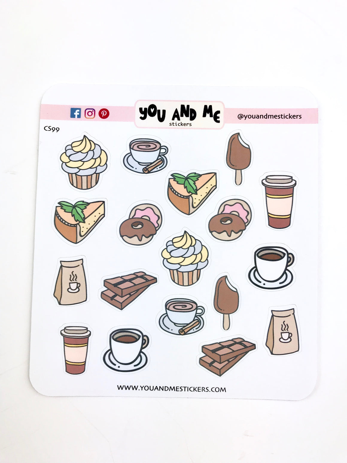 Food Stickers | Icon Stickers | CS131