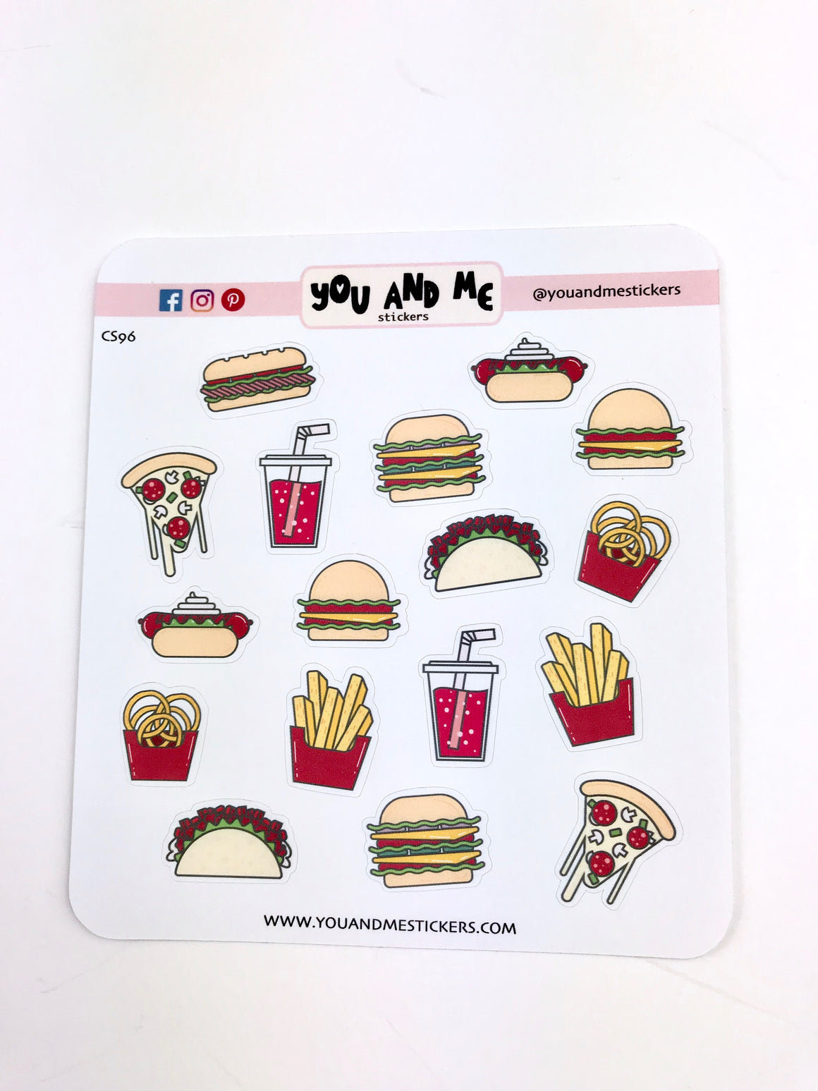 Food Stickers | Icon Stickers | CS128