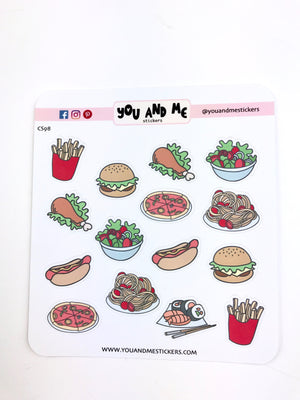 Food Stickers | Icon Stickers | CS130