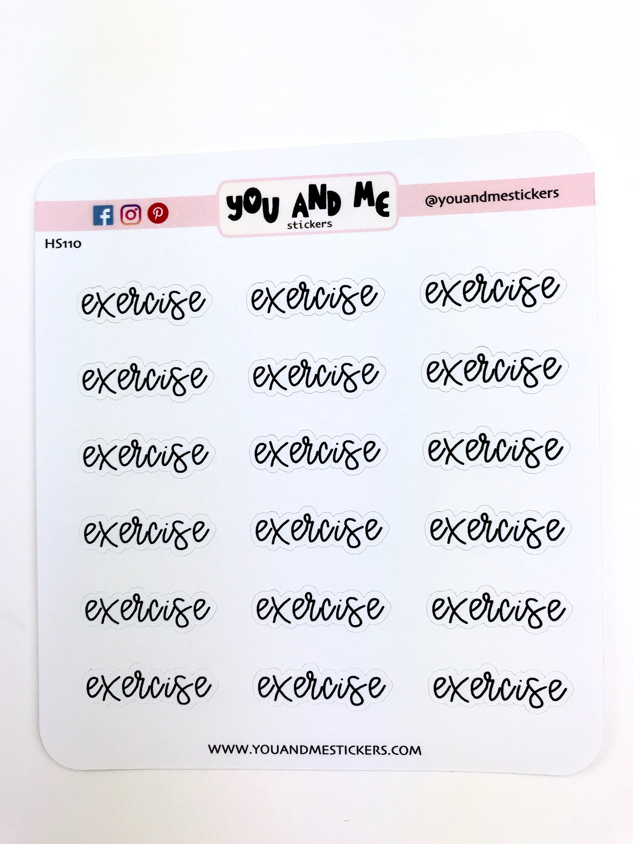 Month Stickers // Script Stickers – macandgraydesigns