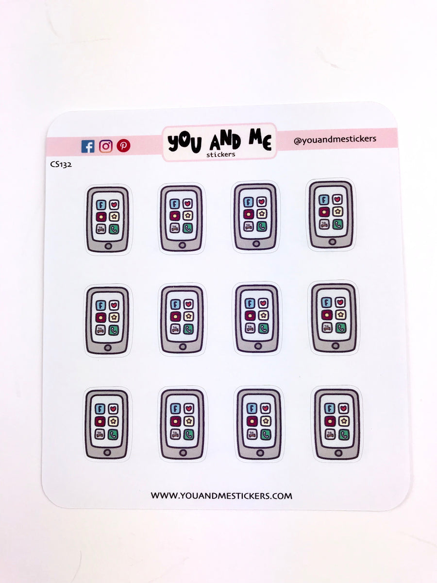 Cellphone Stickers | Icon Stickers | CS132