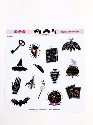 Midnight Magic Stickers | Icon Stickers | CS144