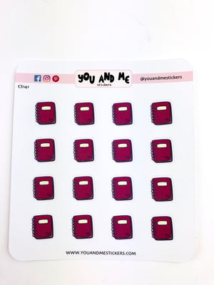 Notebook Stickers | Icon Stickers | CS141