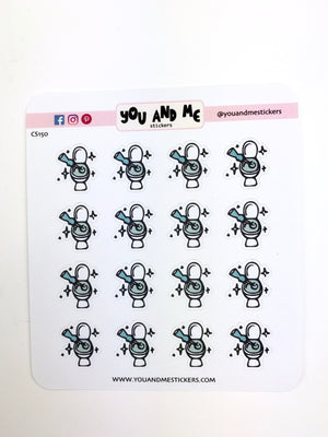 Clean Stickers | Icon Stickers | CS150