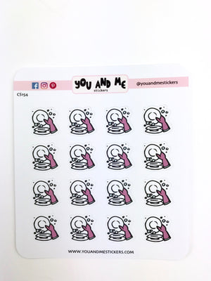 Dish Stickers | Icon Stickers | CS154