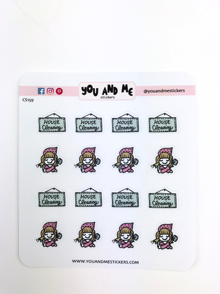 Cleaning Stickers | Icon Stickers | CS159