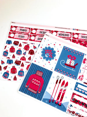 Mini Kit | Holiday | Planner Stickers | Erin Condren | MK18