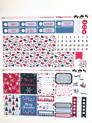 Mini Kit | Holiday | Planner Stickers | Erin Condren | MK19