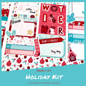 Weekly Kit | Holiday | Erin Condren | WK45