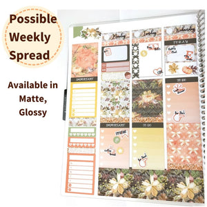 Hello Autumn... Weekly Kit For Erin Condren | Happy Planner | Wk19 - Weekly Kit