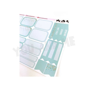 Pastel Stickers | Planner Stickers | Functional Stickers | Pastel | Weekly Stickers | Vertical | ECLP | Erin Condren | Happy Planner | PS14