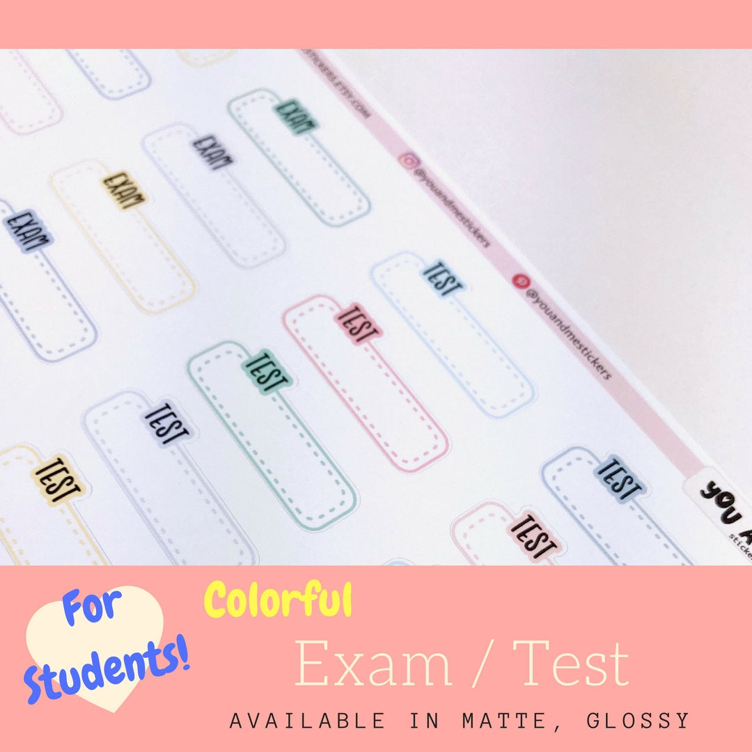 Student Sticker | Erin Condren | Planner Stickers | LS41b